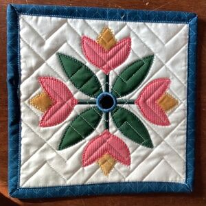 Quilted potholder